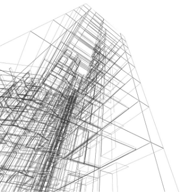 Architectural blueprints representing durable construction planning